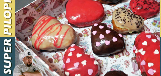 donuts o donas con forma de corazon para san valentin