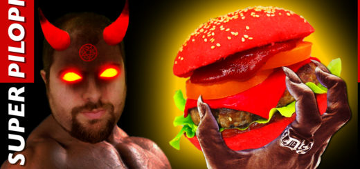 diablo burguer hamburguesa roja burguer king queso Angriest Whopper
