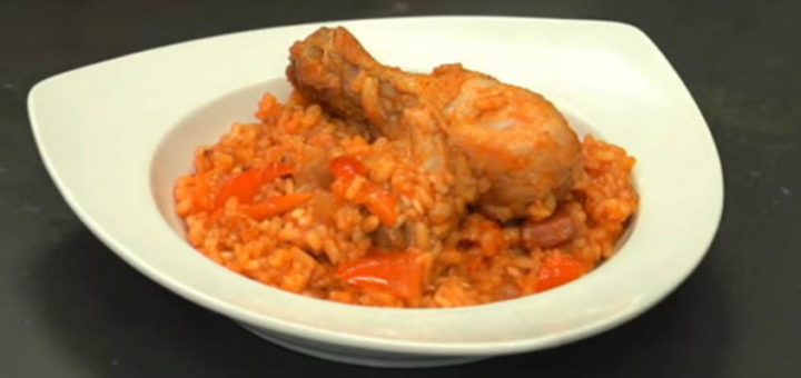 receta de arroz con pollo