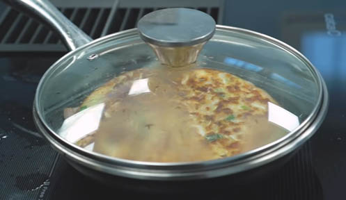 Volver a la sartén el okonomiyaki
